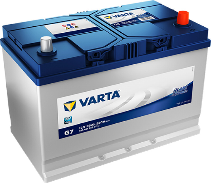 Μπαταρία Varta Blue Dynamic G7 12V 95AH-830EN